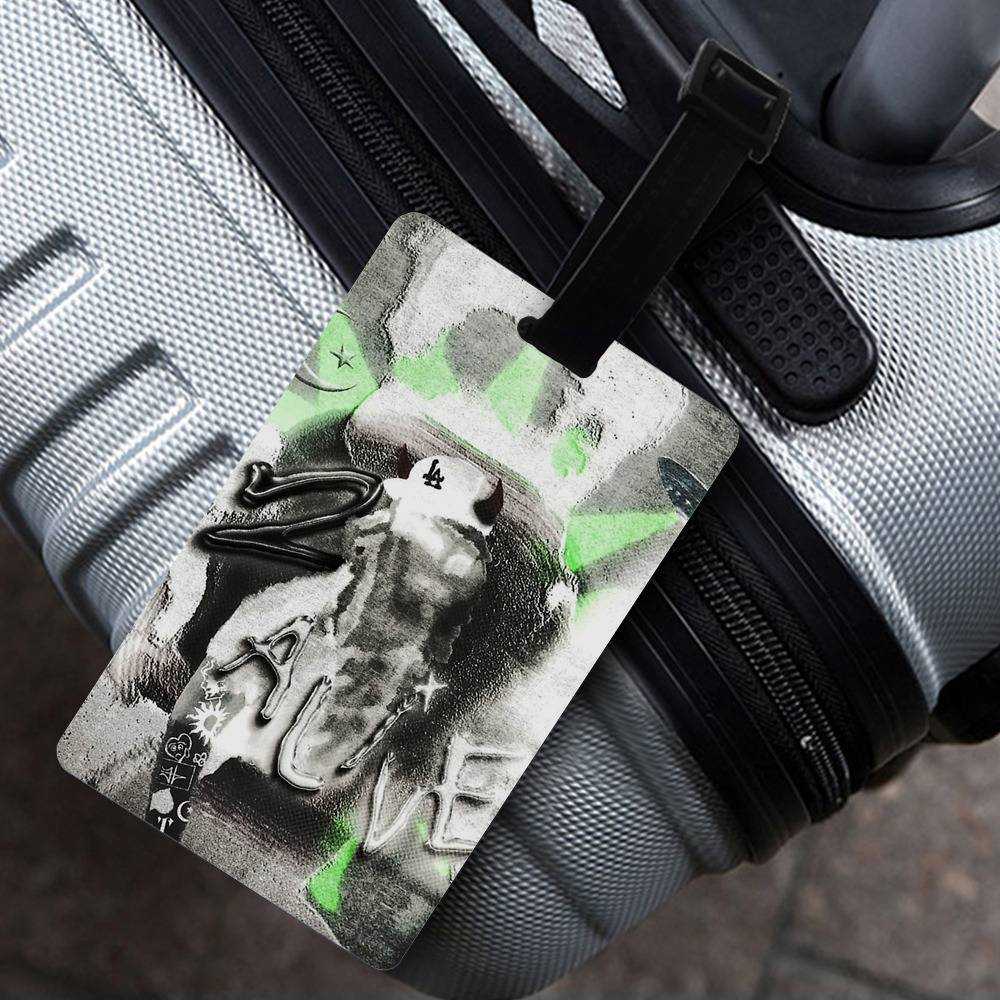 Yeat Luggage Tag Classic Celebrity Luggage Tag Sorry Bout That by Yeat Luggage Tag