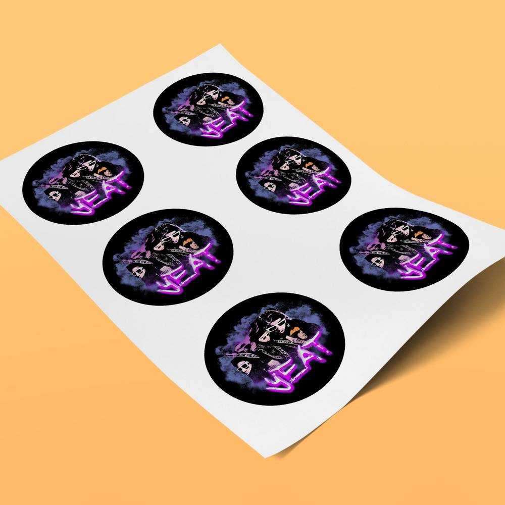 Yeat round stickers decorative stickers gift for fans Twizzified Yeat