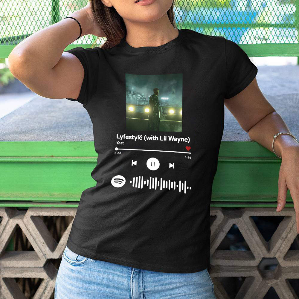 Yeat.Lil Wayne Shirt Black, Yeat.Lil Wayne Lyfestyl毛 (with Lil Wayne) Music Shirt, 2093 Yeat Album Cover Shirt