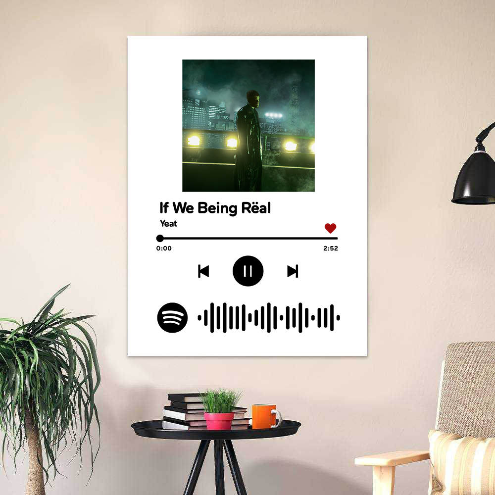 Yeat Poster, Yeat If We Being R毛al Songs Poster, 2093 Yeat Album Cover Poster