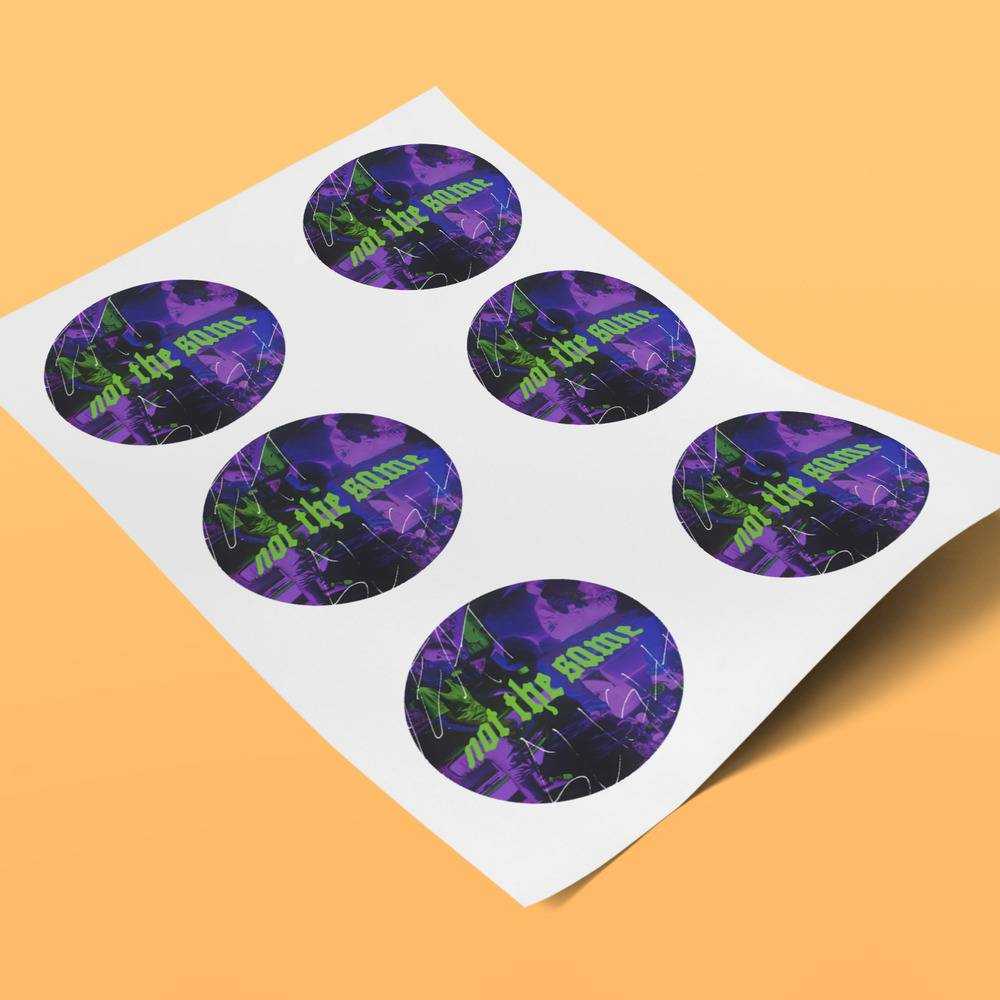Yeat round stickers decorative stickers gift for fans Not The Same