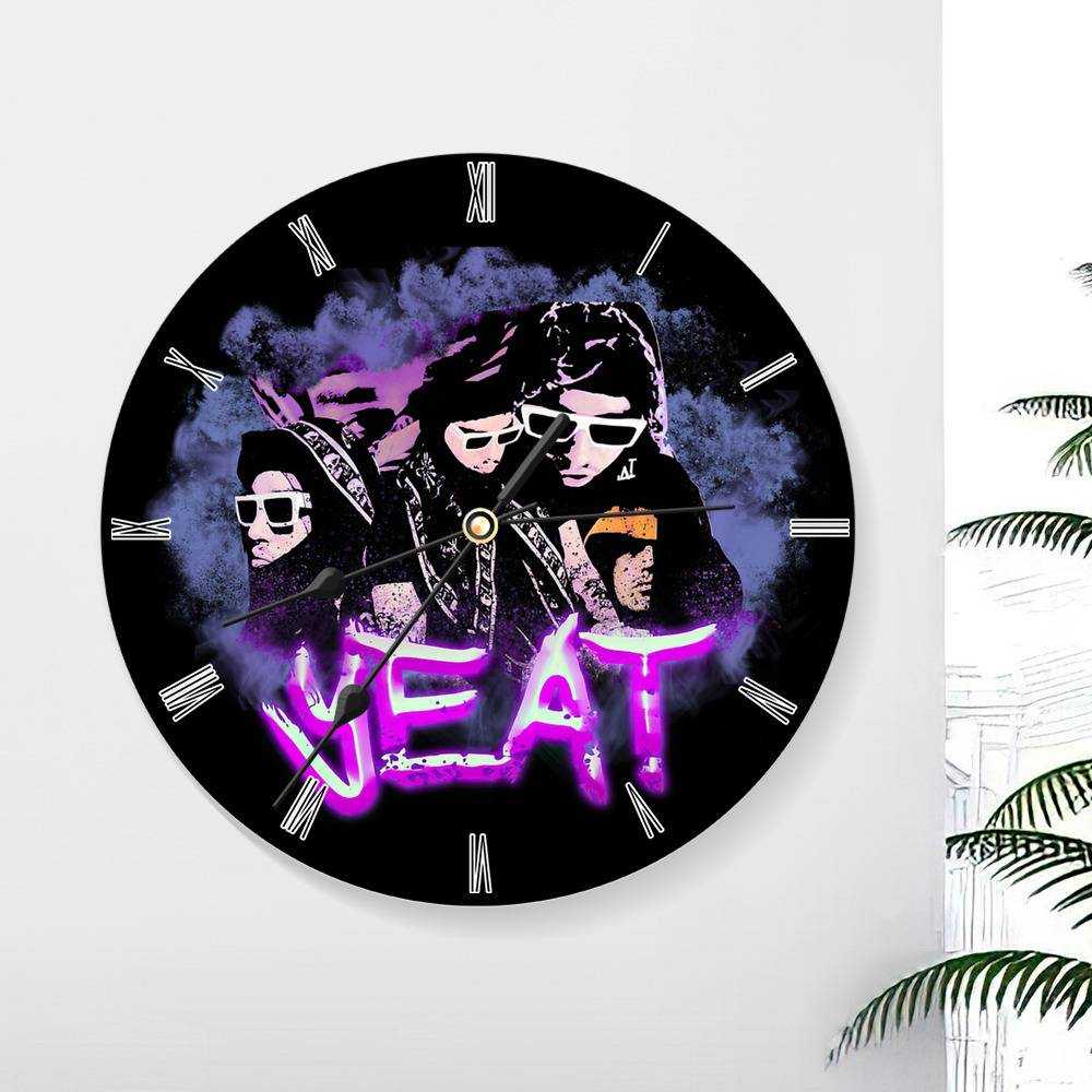 Yeat Round Wall Clock Home Decor Wall Clock Gifts for Yeat Fans Twizzified Yeat Wall Clock