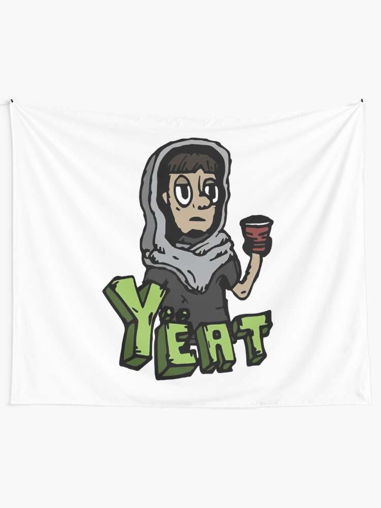 Yeat Vintage Style Tapestry Who Loves First Just A Girl Day Of Basket Yeat Tapestry 2 Alive Tapestry Yeat Merch Twizzy Tapestry