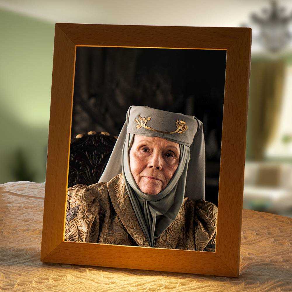 Game Of Throne Lamp Classic Night Light Olenna Tyrell by Game Of Throne Lamp with Wooden Frame