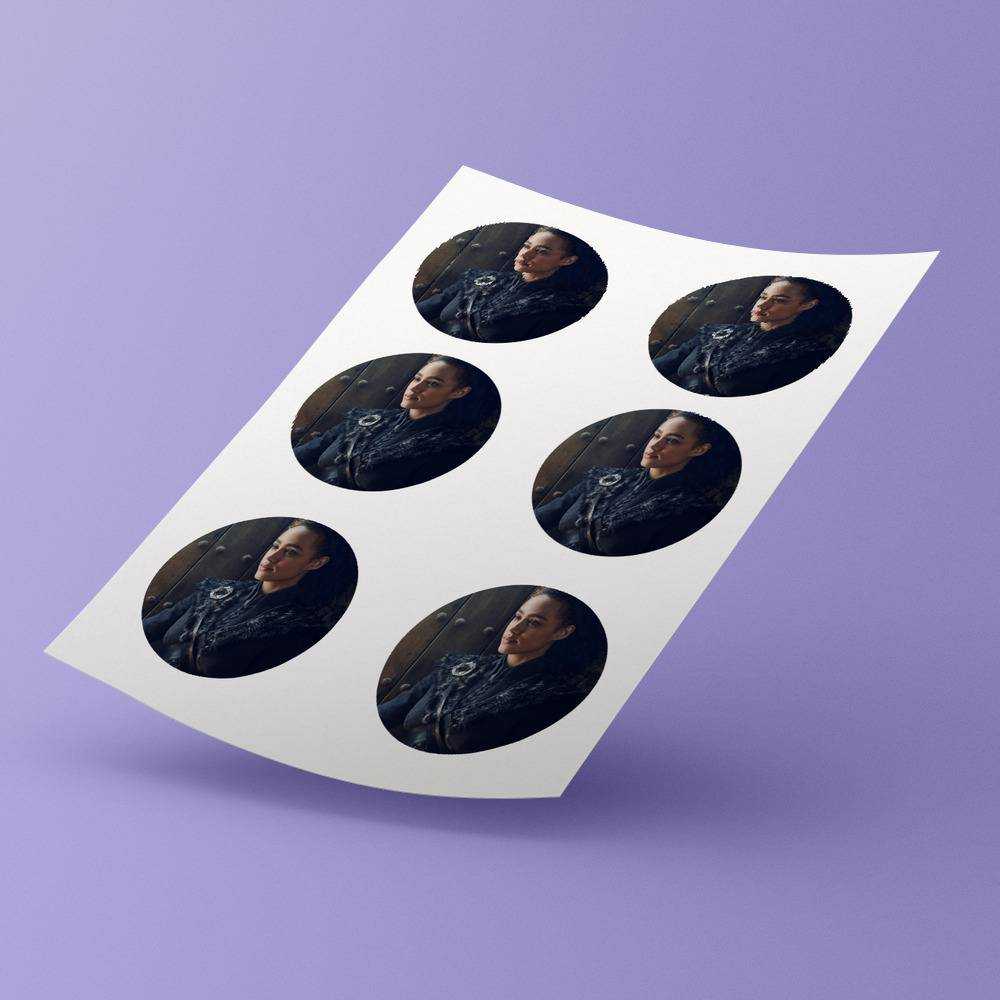 Game Of Throne Round Stickers Missandei Decorative Stickers