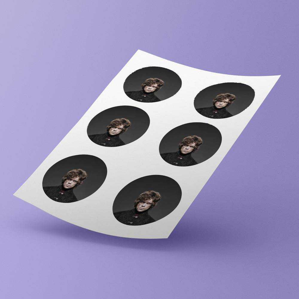 Game Of Throne Round Stickers Tyrion Lannister Decorative Stickers