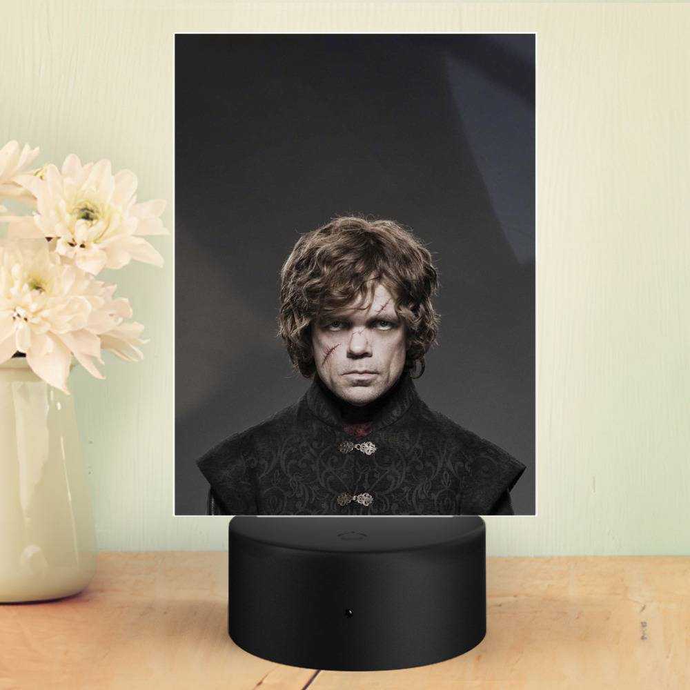 Game Of Throne Lamp Tyrion Lannister by Game Of Throne Lamp with Plastic Base