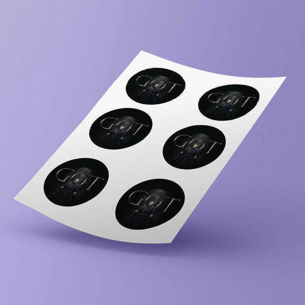 Game Of Throne Round Stickers Varys Decorative Stickers
