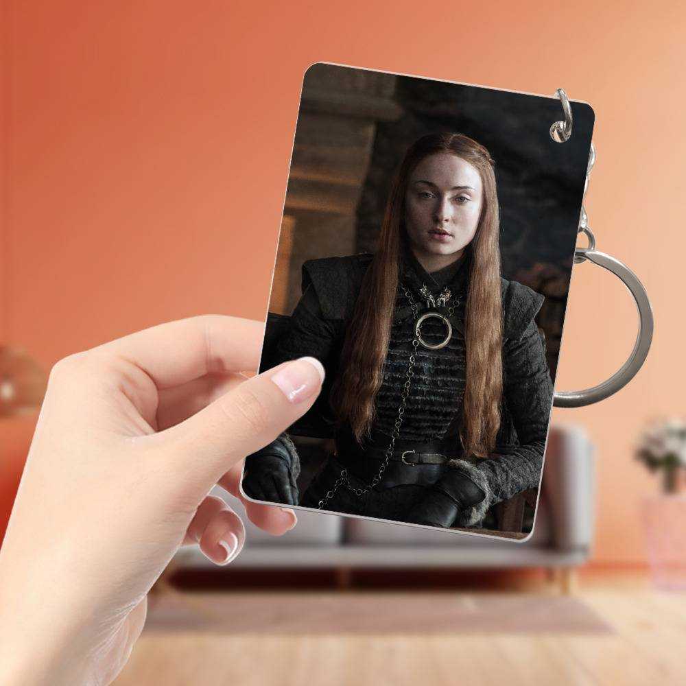 Game Of Throne Keychain Sansa Stark by Game Of Throne Keychain