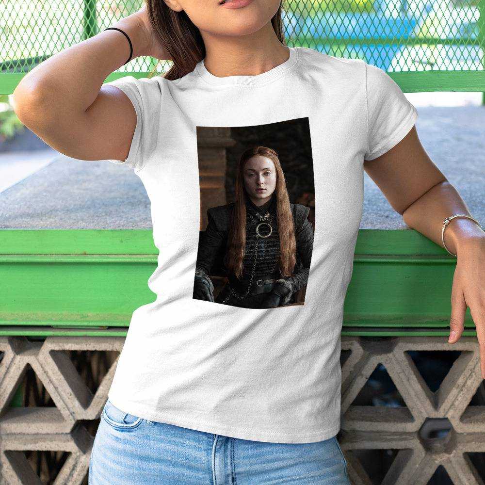 Game Of Throne T-shirt Sansa Stark T-shirt Cotton Shirt