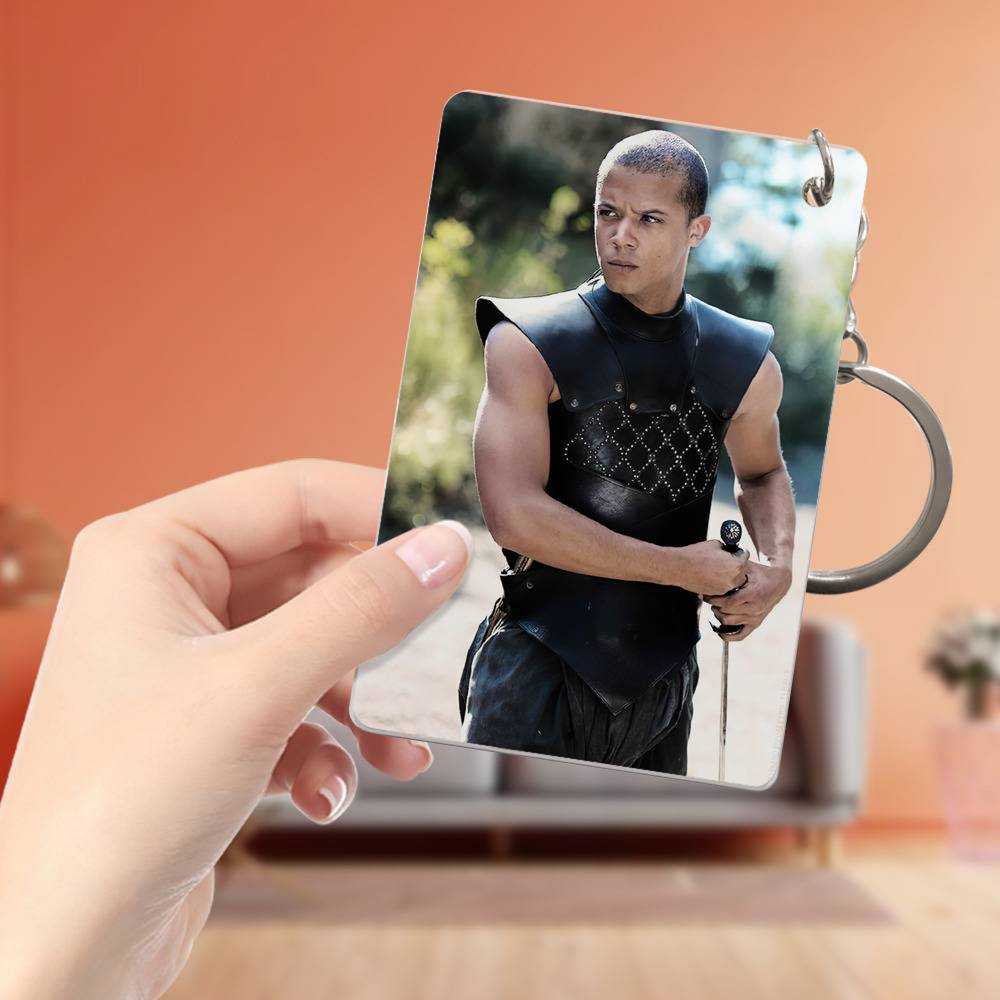 Game Of Throne Keychain Grey Worm by Game Of Throne Keychain
