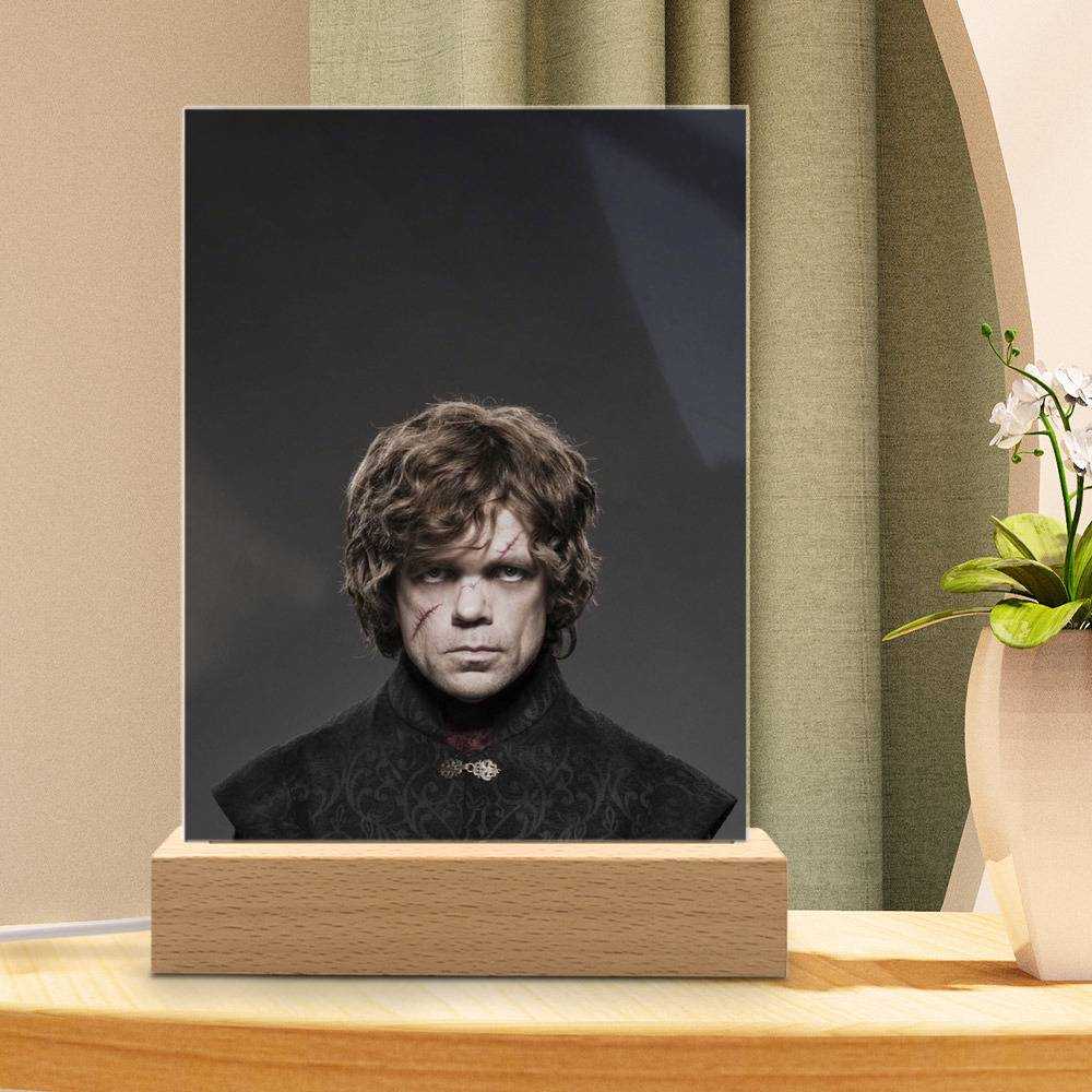 Game Of Throne Lamp Tyrion Lannister by Game Of Throne Lamp with Wooden Base