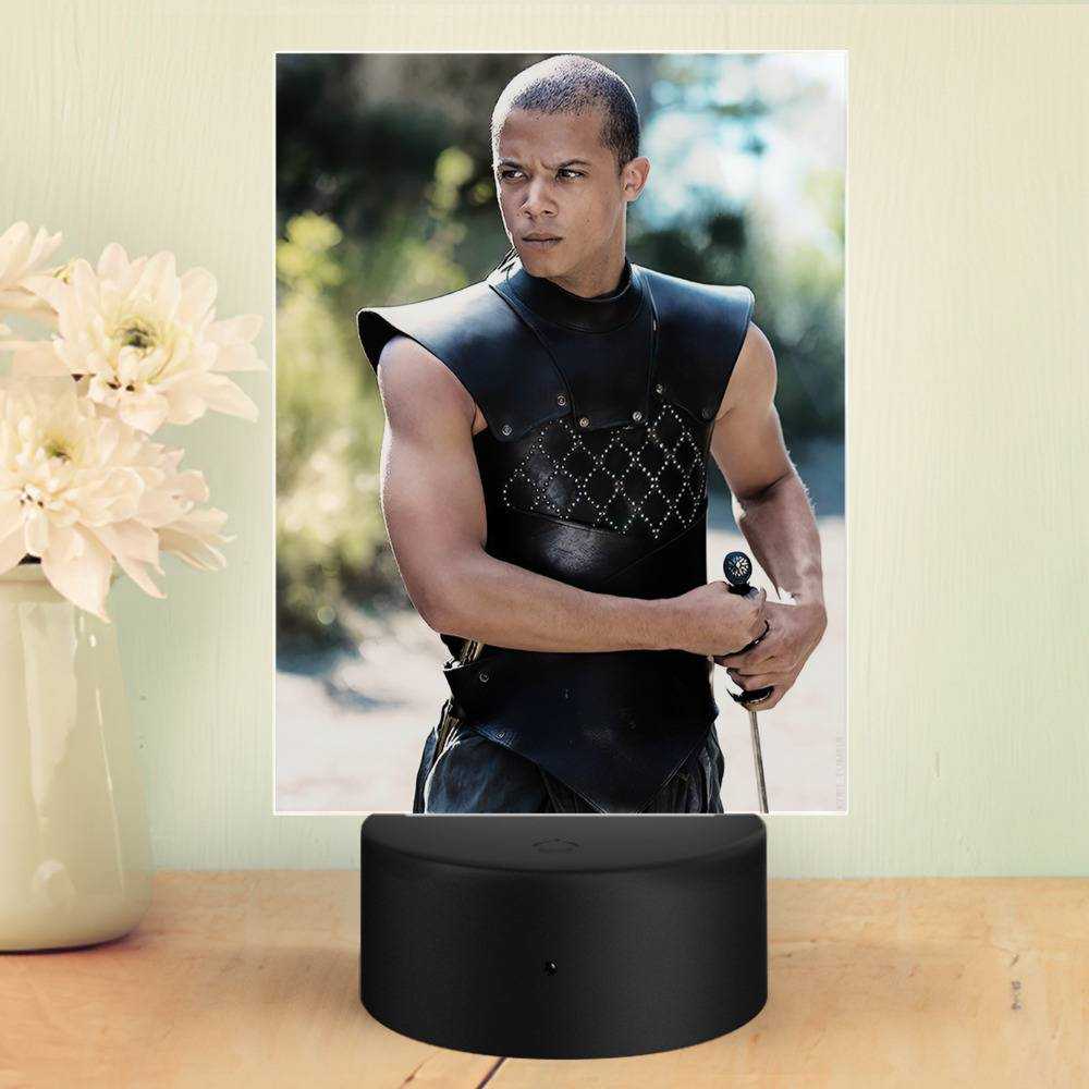 Game Of Throne Lamp Grey Worm by Game Of Throne Lamp with Plastic Base