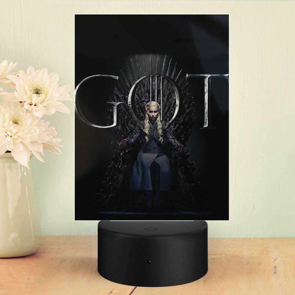 Game Of Throne Lamp Daenerys by Game Of Throne Lamp with Plastic Base