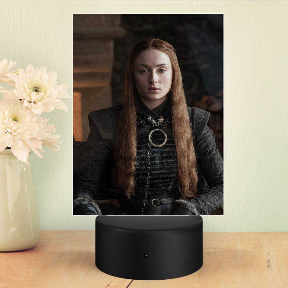 Game Of Throne Lamp Sansa Stark by Game Of Throne Lamp with Plastic Base