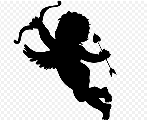 Free Angel Wings Svg Files Bow Valentine Angel Cherub 