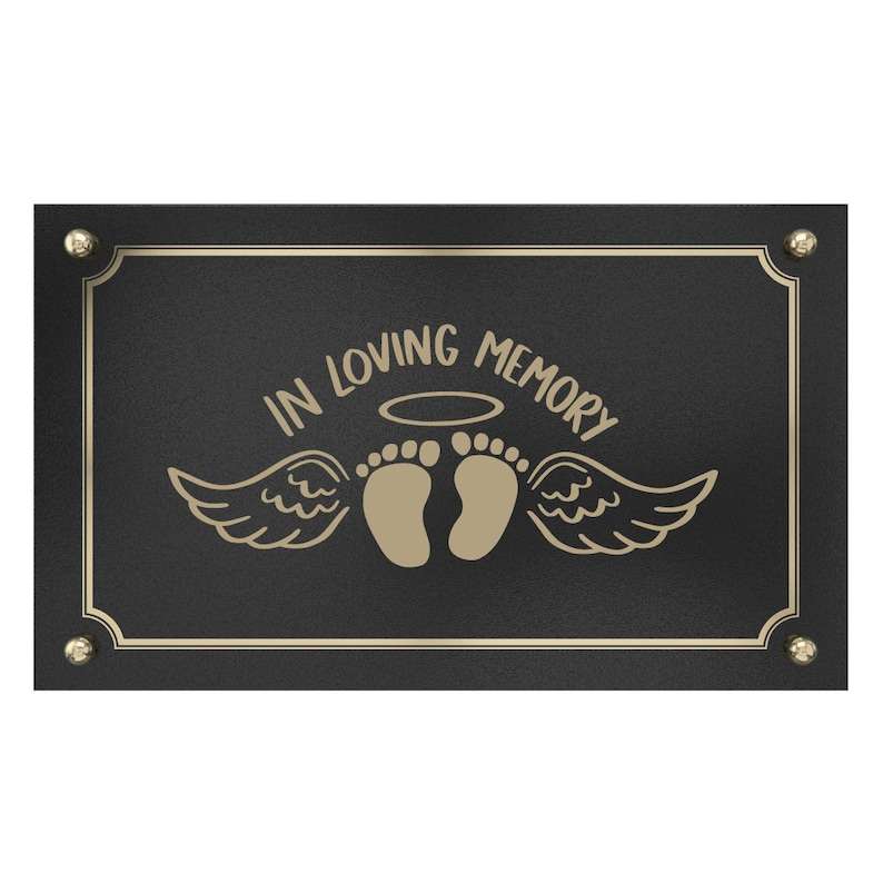 In Loving Memory SVG Loving Memory Angel Wings Svg#6