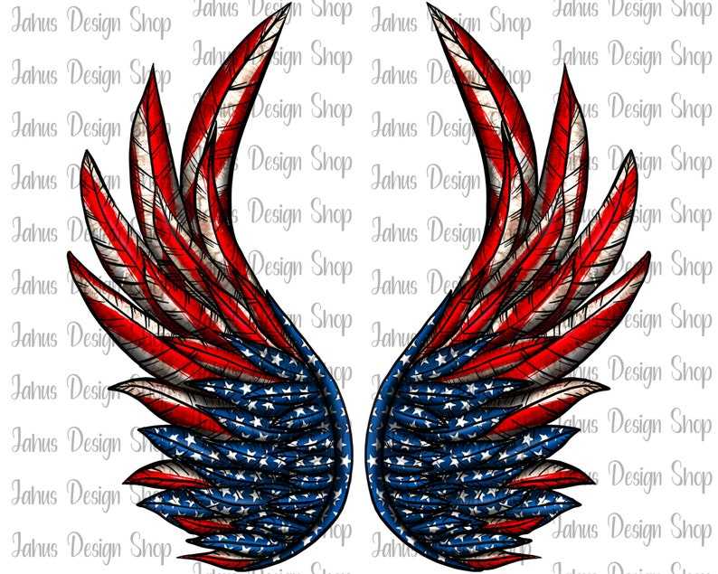 Angels Wings Svg American Angel Wings PNG#1