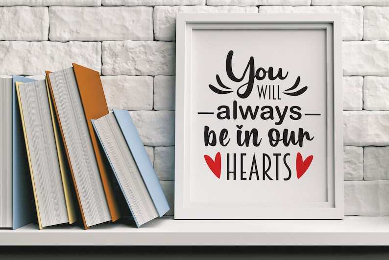 Memorial Quotes SVG Loving Memory Angel Wings Svg#5