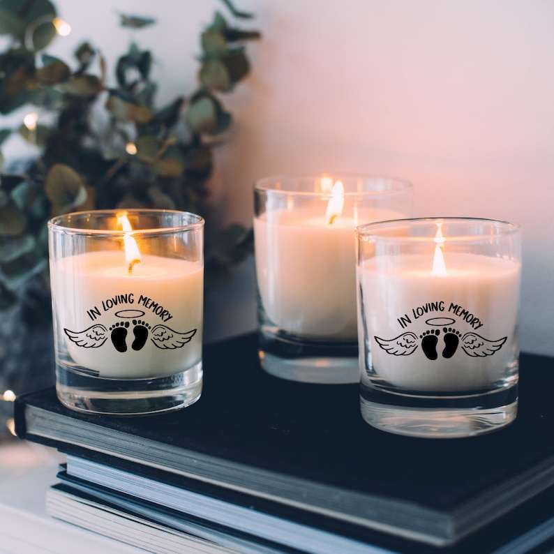 In Loving Memory SVG Loving Memory Angel Wings Svg#3