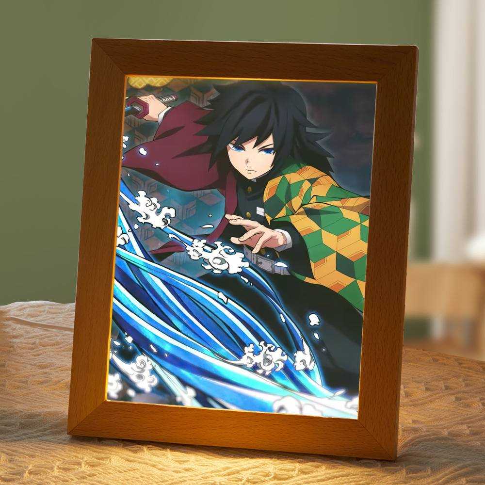 quadro demon slayer giyuu tomioka