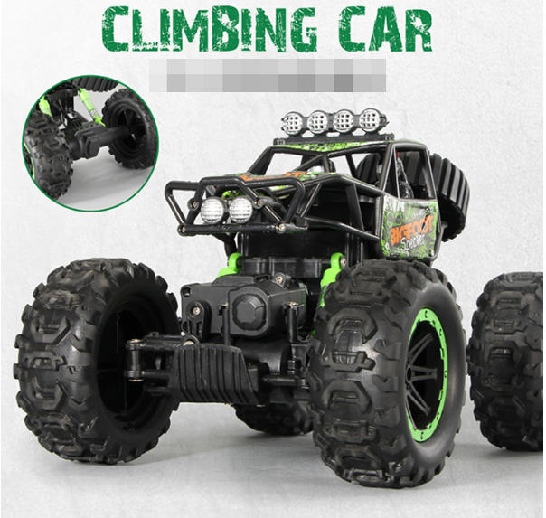 Alloy four-wheel drive off-road vehicle large remote control toy gift car model mountain climbing#1