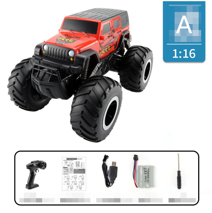 Remote control amphibious off-road vehicle children's rechargeable four-wheel drive stunt climbing car high-speed double-sided driving waterproof car#3