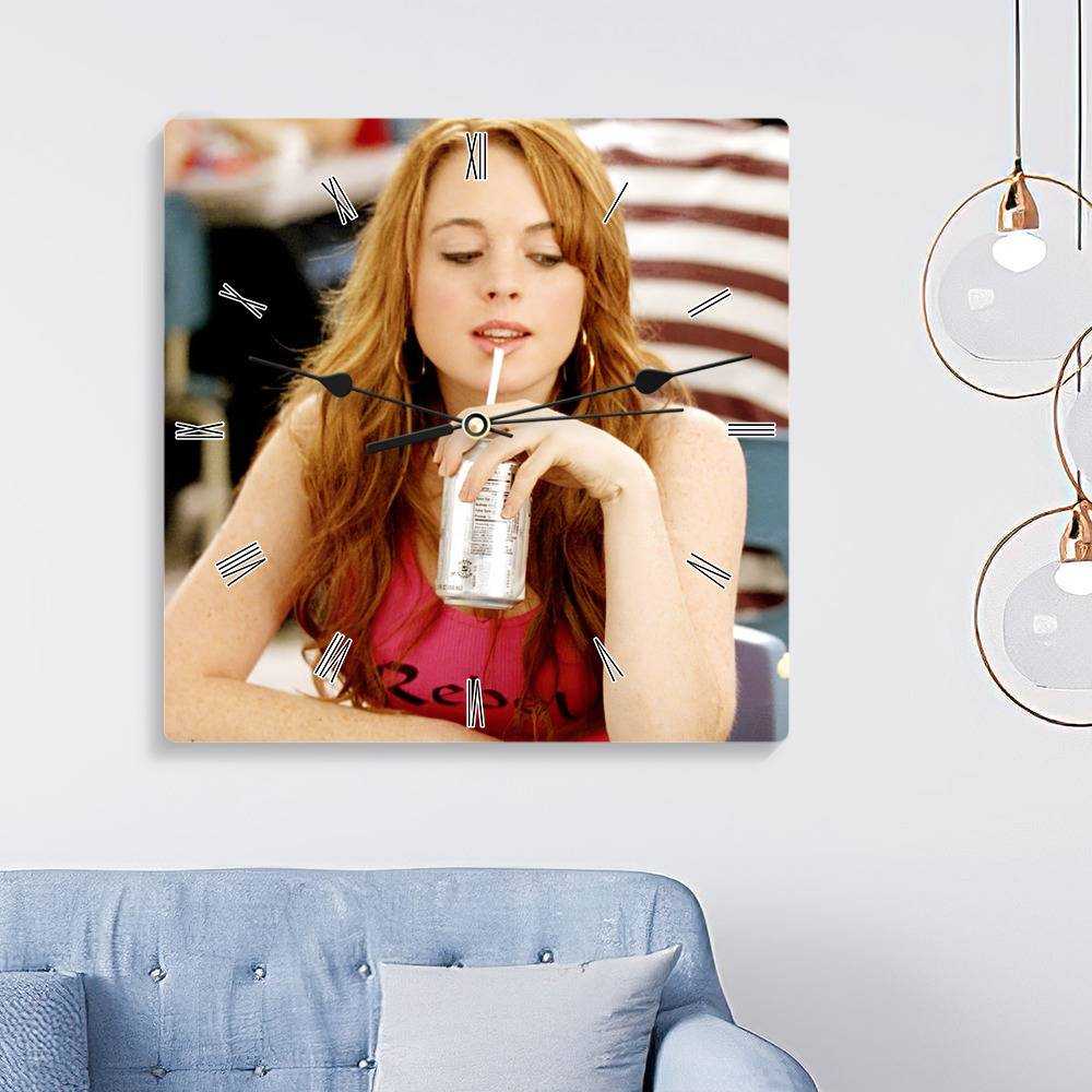 Mean Girls Wall Clock Home Decor Wall Clock Gifts for Mean Girls