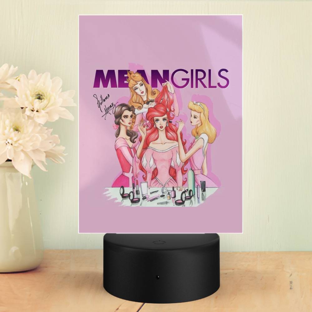 Mean Girls Plastic Base Lamp