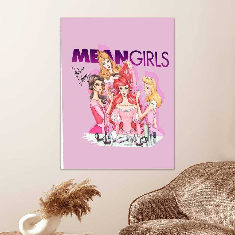 Mean Girls Merch Poster Art Wall Poster Sticky Poster Gift For Fan