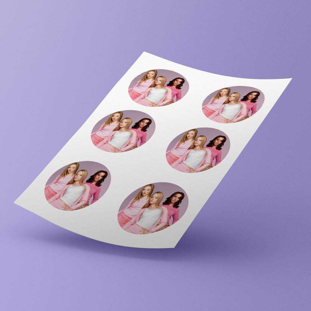 Mean Girls round stickers decorative stickers gift for fans
