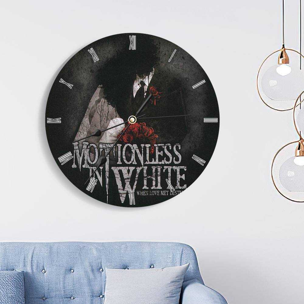 Motionless In White Wall Clock | motionlessinwhitemerch.com