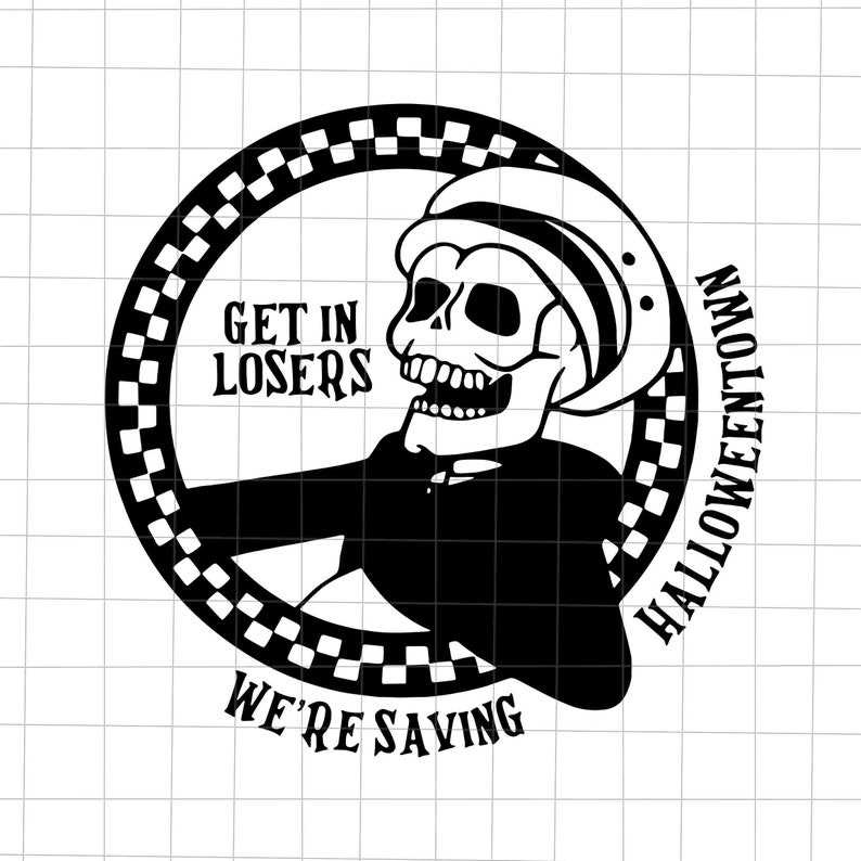 Get In Losers We're Saving Halloween Svg, Scream Svg 