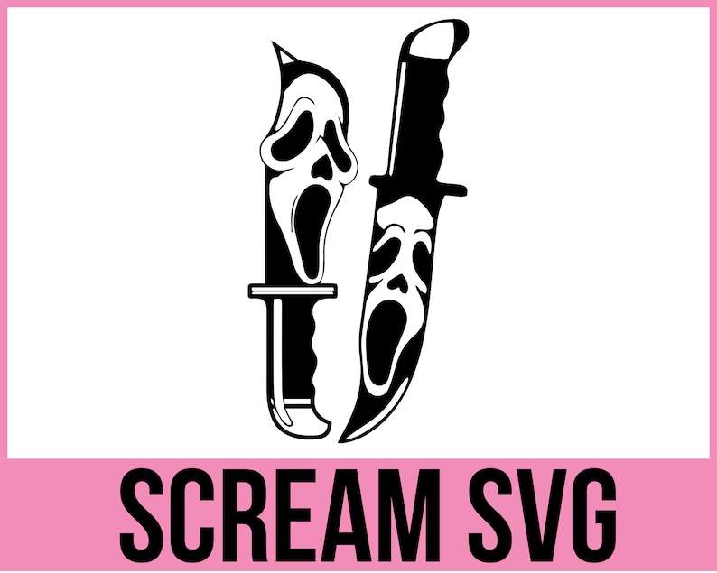 Ghost Face Svg, Scream Svg 