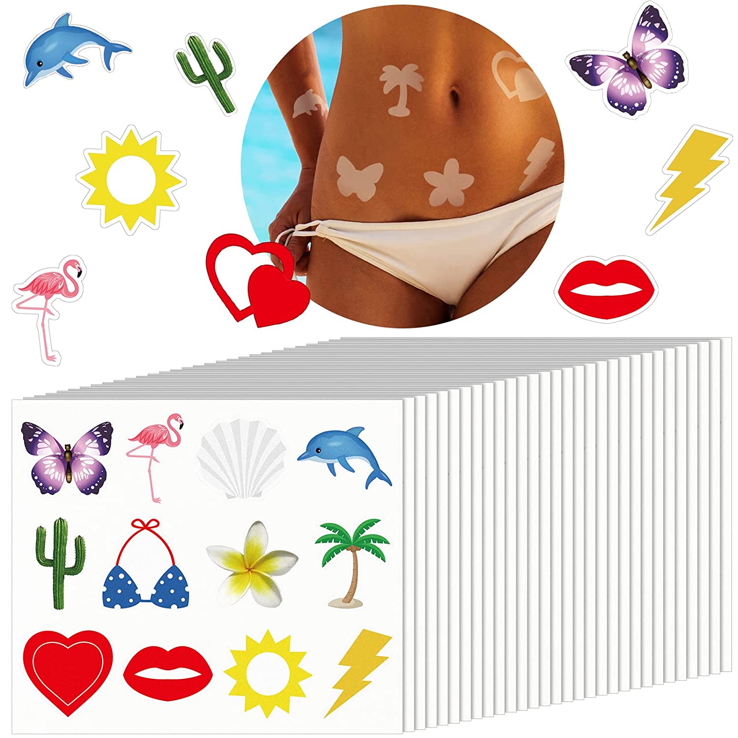 Bunny Tanning Stickers is the best way to keep your stickers and tanning at  the same time. | tanningsticker.com