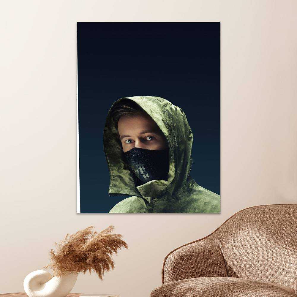 Poster Hot Singer Alan Walker, Album di musica copertina per riviste  immagine da parete, musica popolare Dj Star Prints, adesivi murali Bar Pub  Club - AliExpress