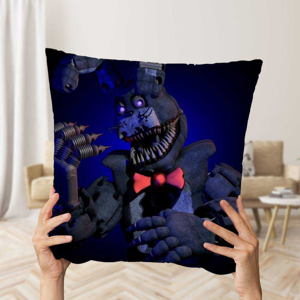 Xsmart Worldwide FNAF Freddy Fazbear Pillow Plush Five Nights at Freddys  Pets Freddy Fazbear FNAF Stuffed Animals Plushie Home Decoration Cushion  Toys