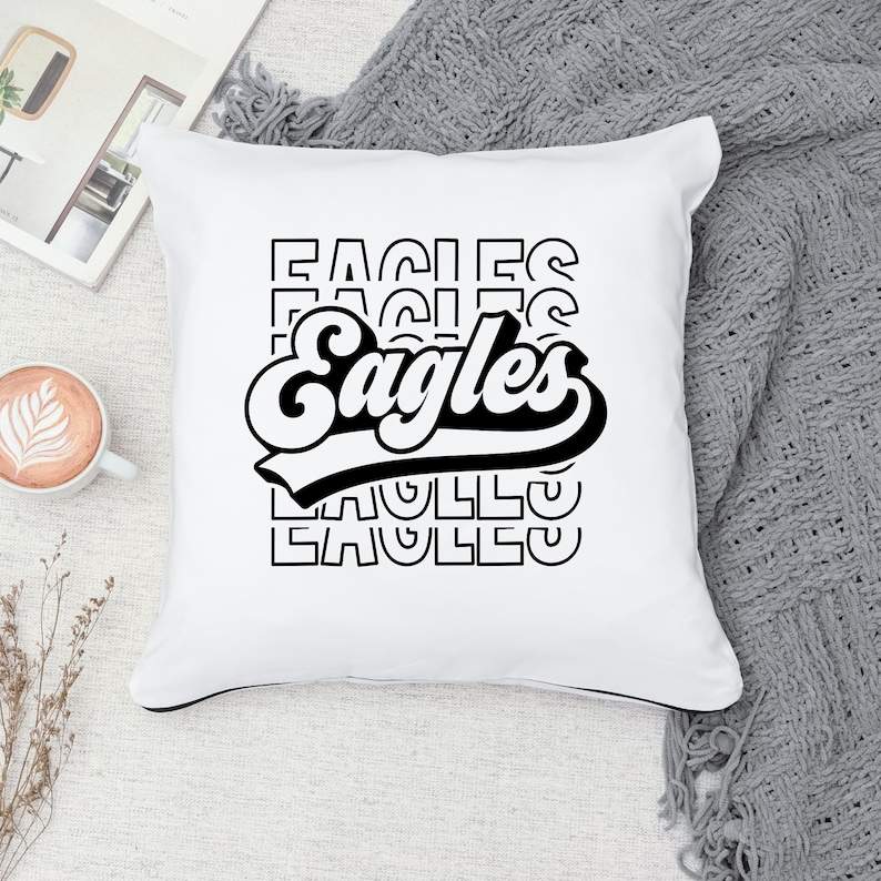 Eagles Svg, Eagles Tee Svg | Eagles Svg | School Spirit | Cute Design Cut File#6