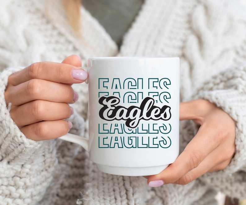 Eagles Logo Svg, Eagles Tee Svg | Eagles Shirt Svg | School Spirit Cute Design Cut File#3