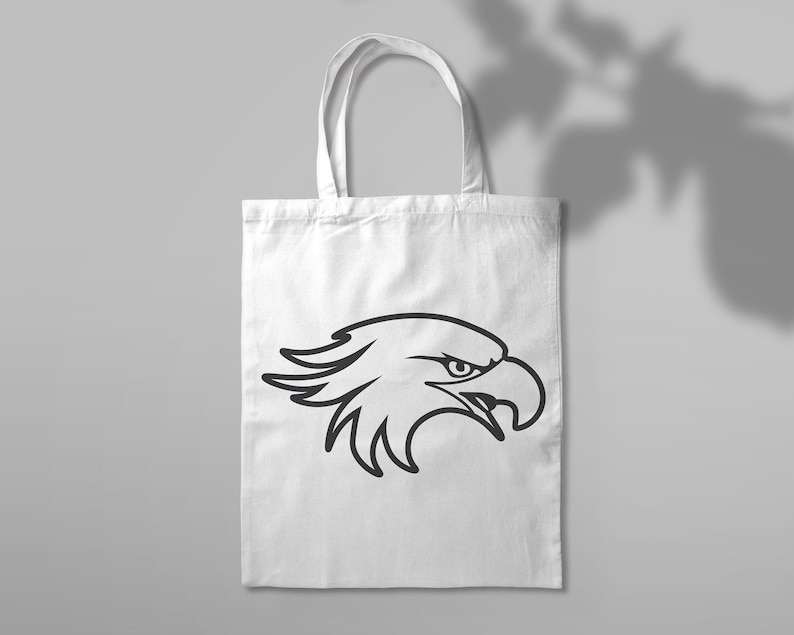 Eagle Head Svg, Eagle Mascot Svg | American Eagle Svg | Head of Eagle Svg#4