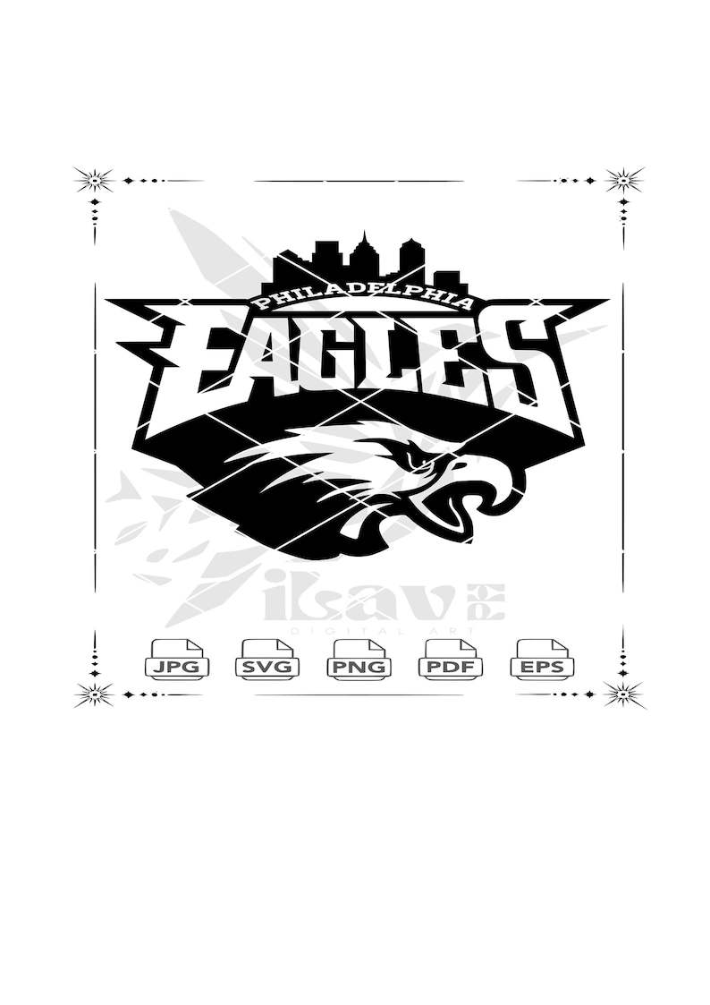 Philadelphia Eagles Svg, Sports Cricut Svg | Sports Cut File | Philadelphia Football Svg 