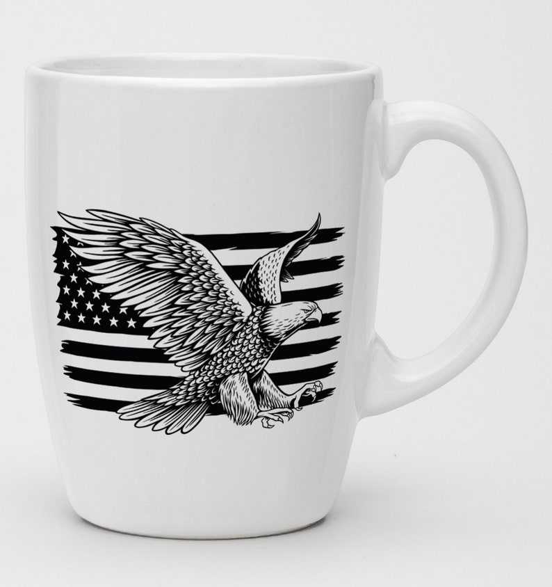Eagles Svg, Eagle Through Flag Svg | Eagle With Flag Svg | Eagle USA Svg | American Eagle Svg#4