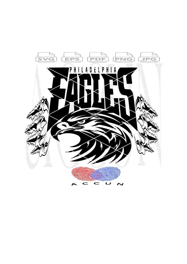 Eagles Logo Svg, Sports Cricut Svg | Sports Cut File | Philadelphia Football Svg