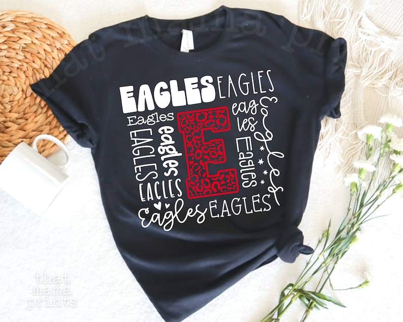 Eagles Svg, Eagles SVG &amp; PNG | Eagles Typography Svg | Eagles Cheer Svg | Eagles Football Svg#4