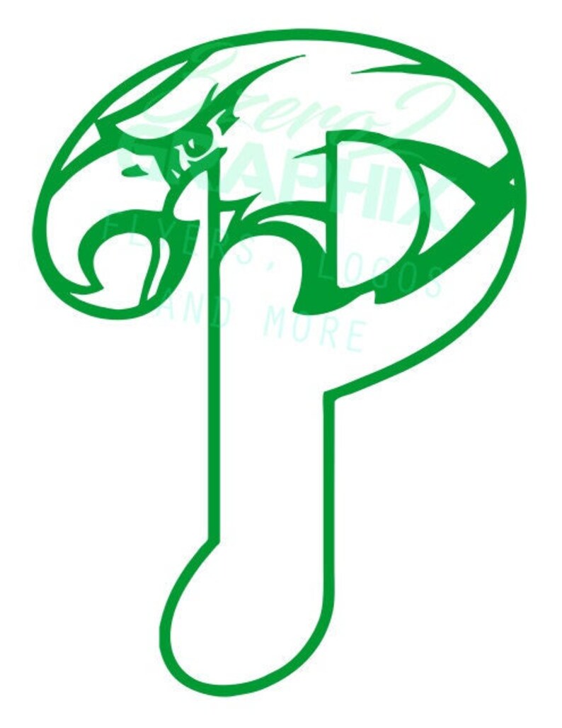 Philadelphia Eagles Svg, Phillies Eagles | Sports Cricut Svg | Philadelphia Baseball Svg