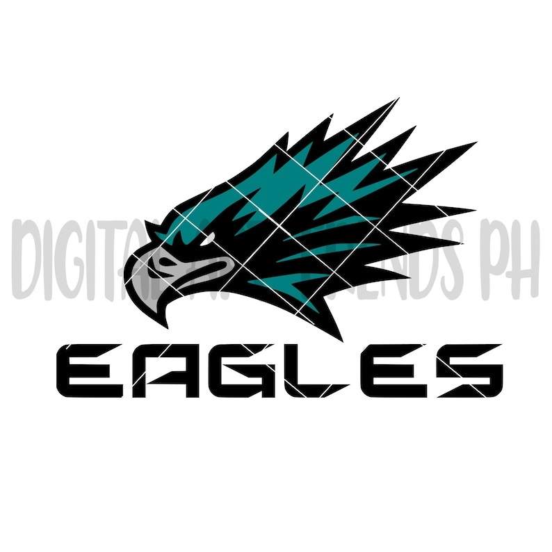 Eagles Logo Svg, Sports Cricut Svg | Sports Cut File | Philadelphia Football Svg 