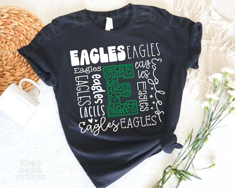Eagles Svg, Eagles SVG & PNG | Eagles Typography Svg | Eagles Cheer Svg | Eagles Football Svg