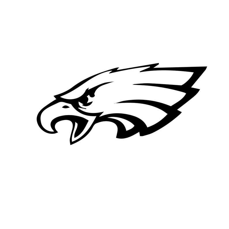 Eagle Head Svg, Eagle Svg Bundle | Eagle Face Svg | Eagles Mascot Svg | Philadelphia Football Svg