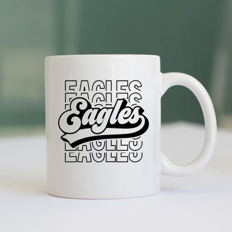 Eagles Svg, Eagles Tee Svg | Eagles Svg | School Spirit | Cute Design Cut File#4