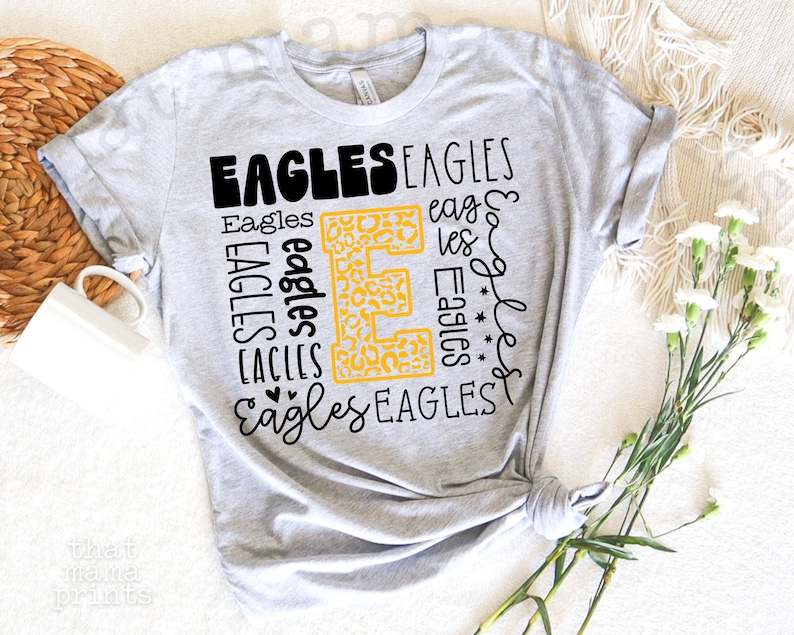 Eagles Svg, Eagles SVG &amp; PNG | Eagles Typography Svg | Eagles Cheer Svg | Eagles Football Svg#5